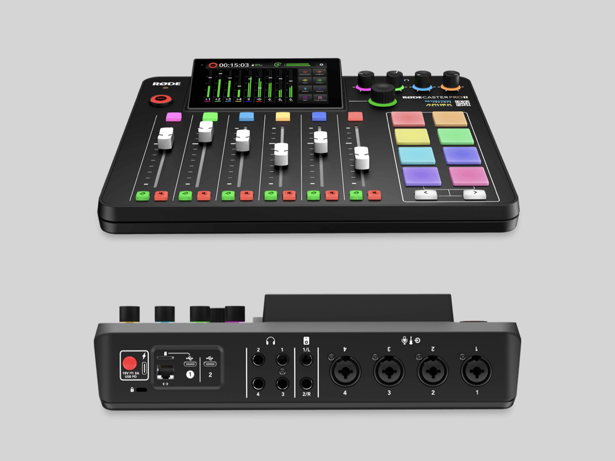 RODECaster Pro II El Estudio De Podcasting De RODE Se Renueva Y Mucho